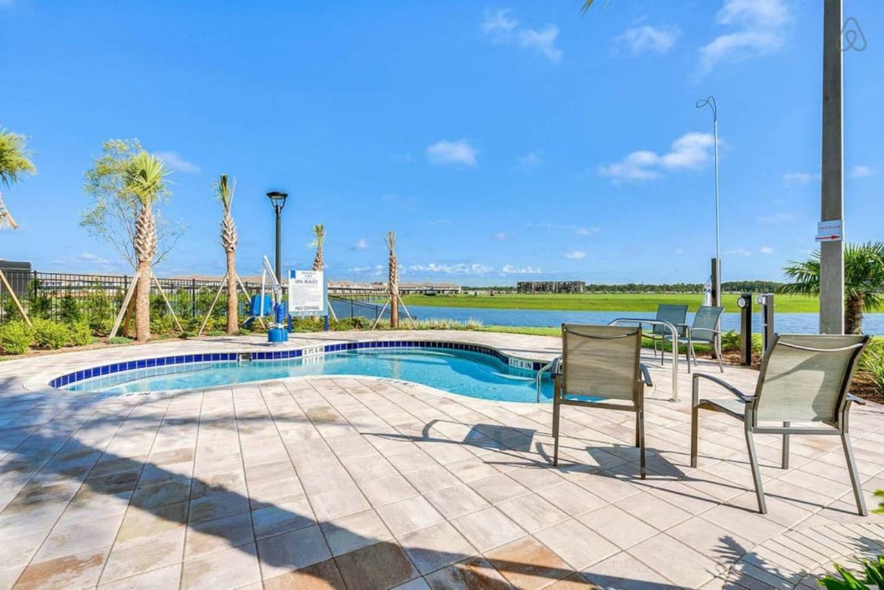 C - New 4 Bedroom Home - 5 Miles To Disney - Free Water Park - Private Pool Kissimmee Exteriör bild
