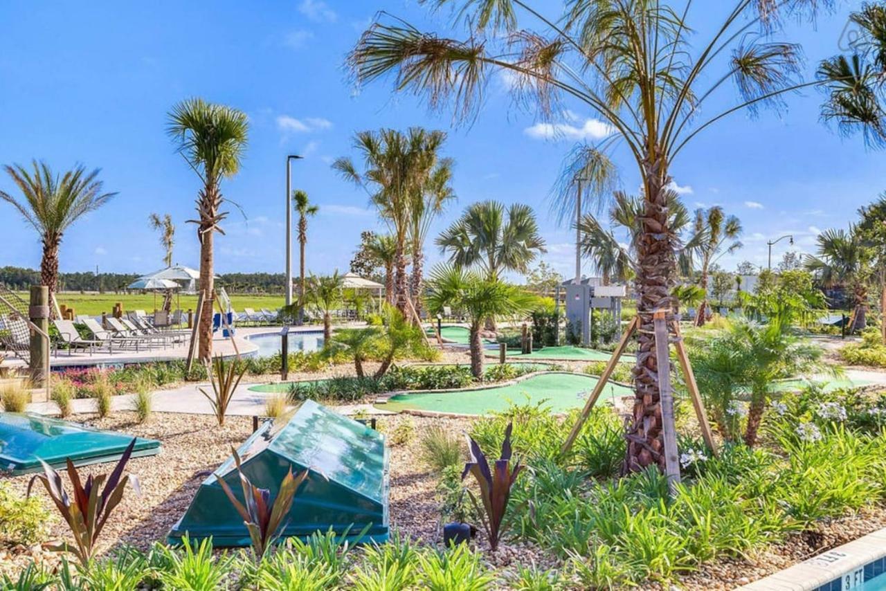 C - New 4 Bedroom Home - 5 Miles To Disney - Free Water Park - Private Pool Kissimmee Exteriör bild