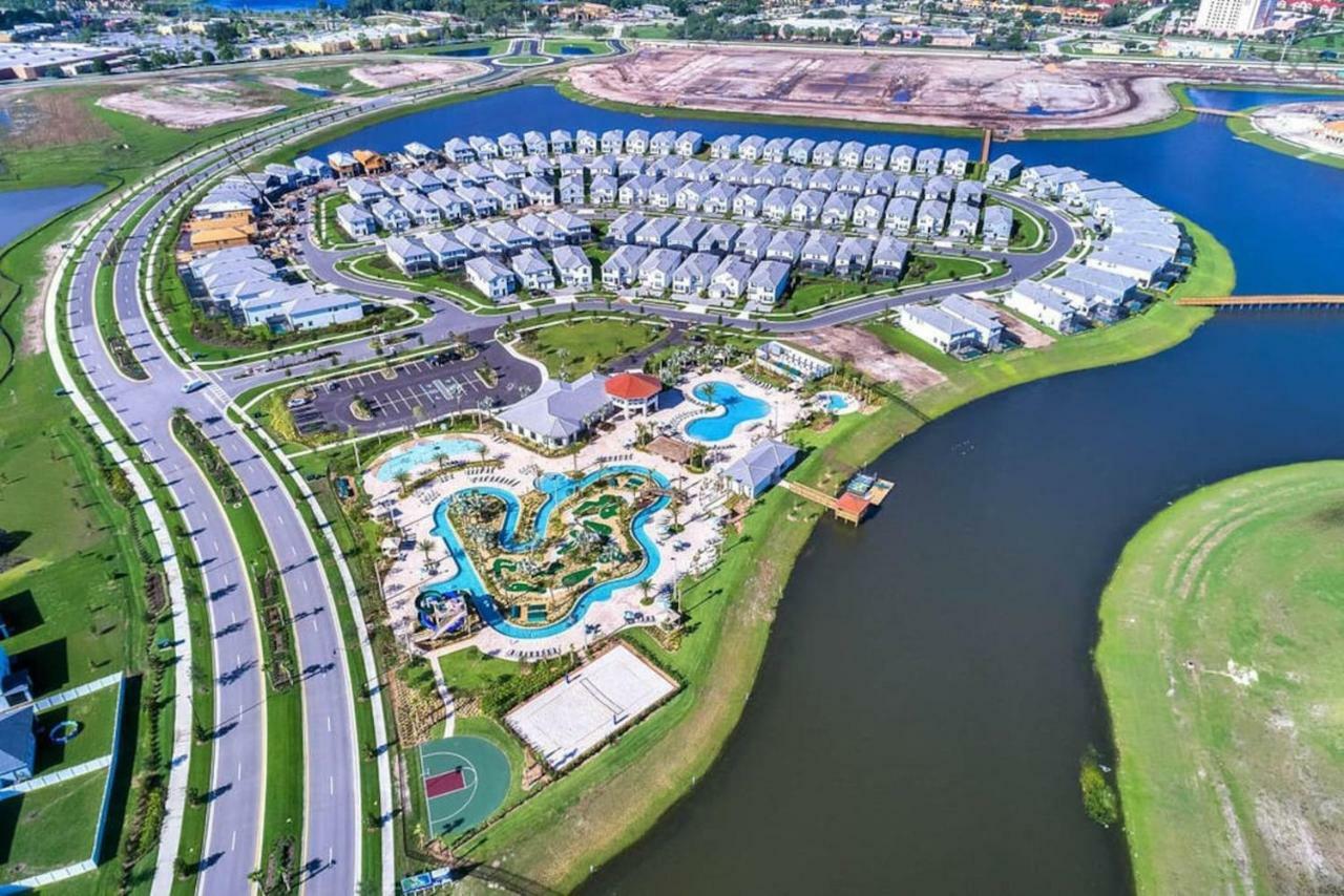 C - New 4 Bedroom Home - 5 Miles To Disney - Free Water Park - Private Pool Kissimmee Exteriör bild