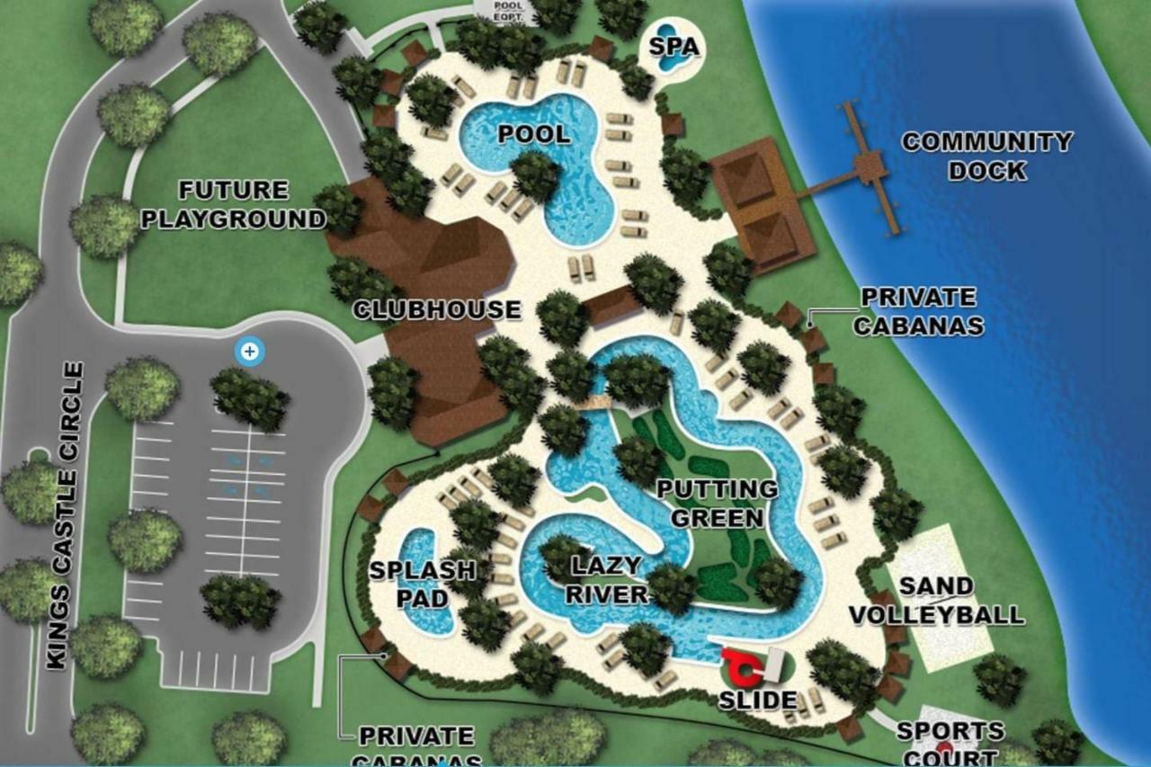 C - New 4 Bedroom Home - 5 Miles To Disney - Free Water Park - Private Pool Kissimmee Exteriör bild
