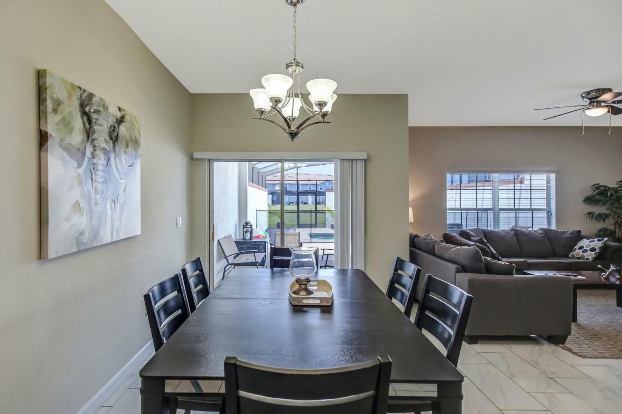 C - New 4 Bedroom Home - 5 Miles To Disney - Free Water Park - Private Pool Kissimmee Exteriör bild